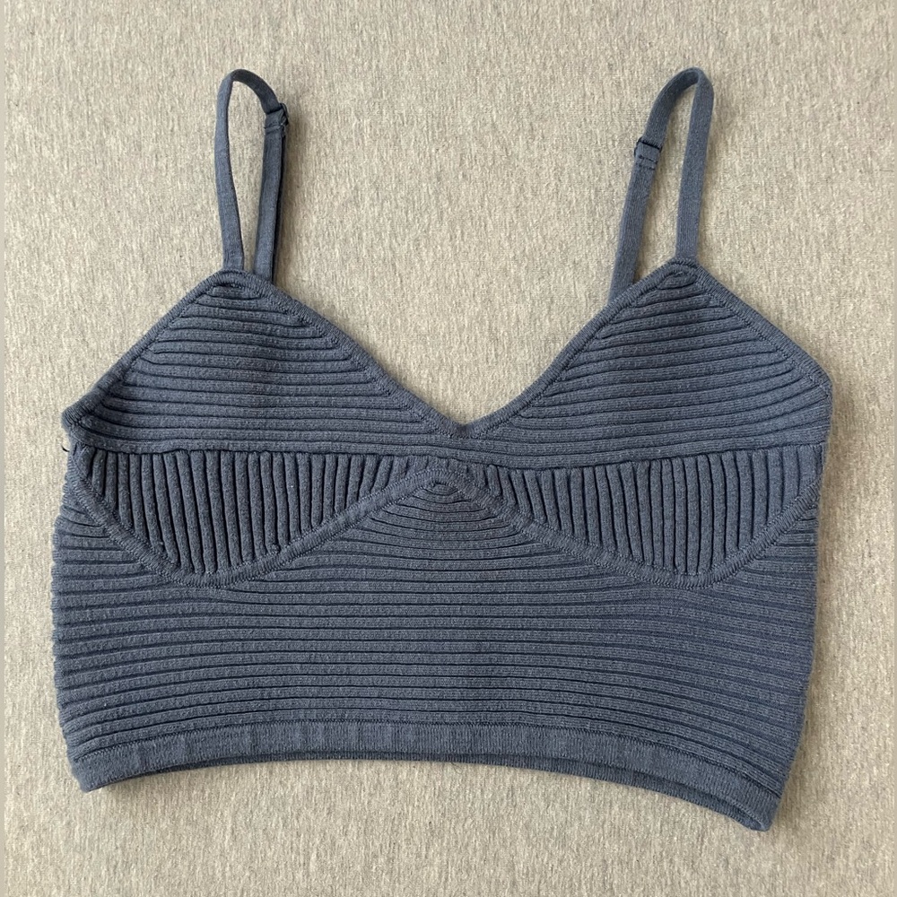 Blue tank never worn perfect condition
